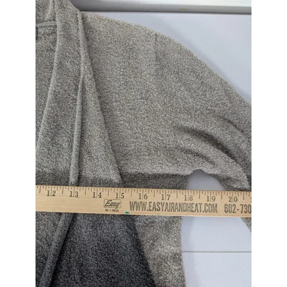 Barefoot Dreams Sweater Women Small Medium Cozy Chic Lite Cardigan Purple Ombre - Picture 6 of 10